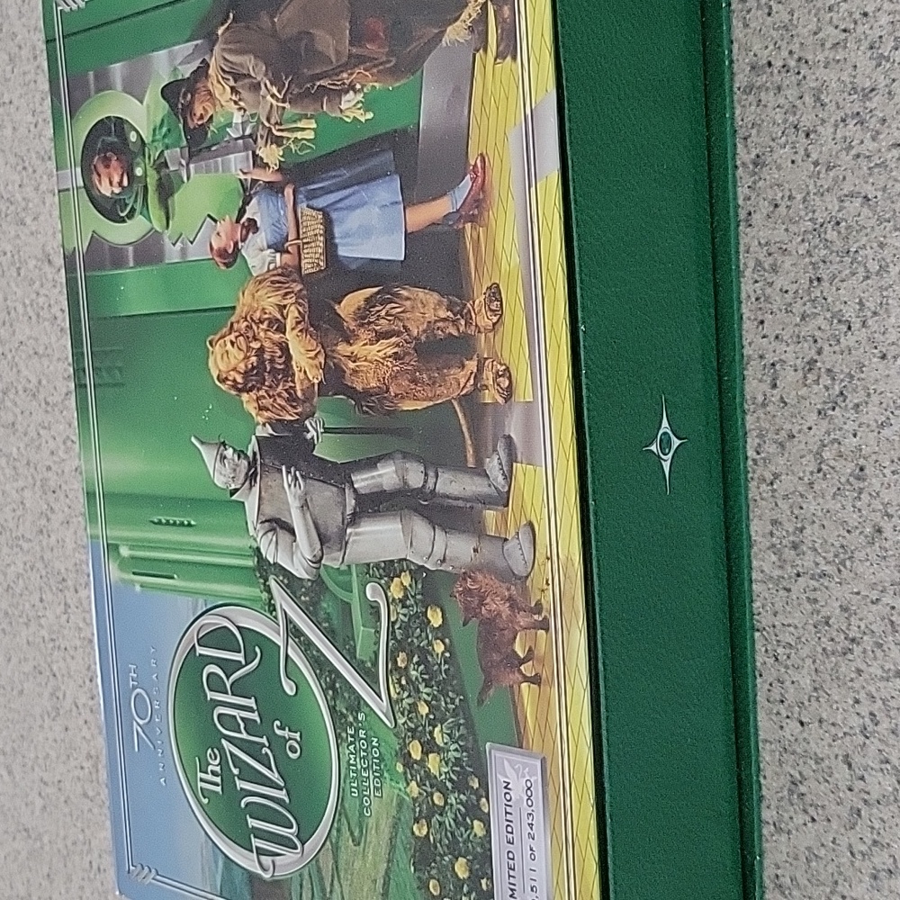 The Wizard Of Oz 70th Anniversary Ultimate Collectors Edition.